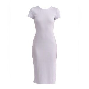 No Boundaries Light Purple Midi Dress